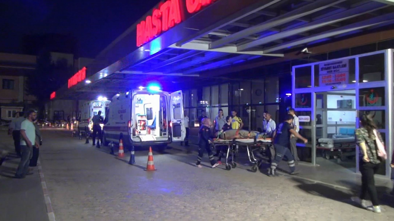 Suriye sınırında askeri araç devrildi...