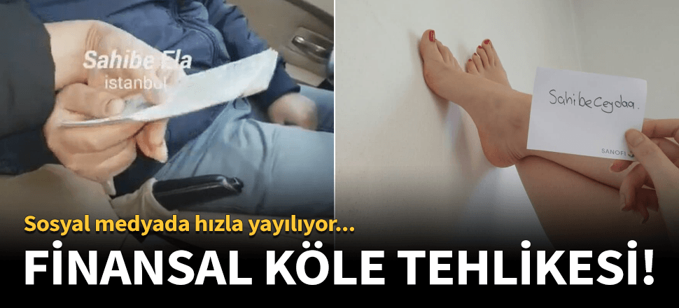 Sosyal medyada finansal köle tehlikesi!