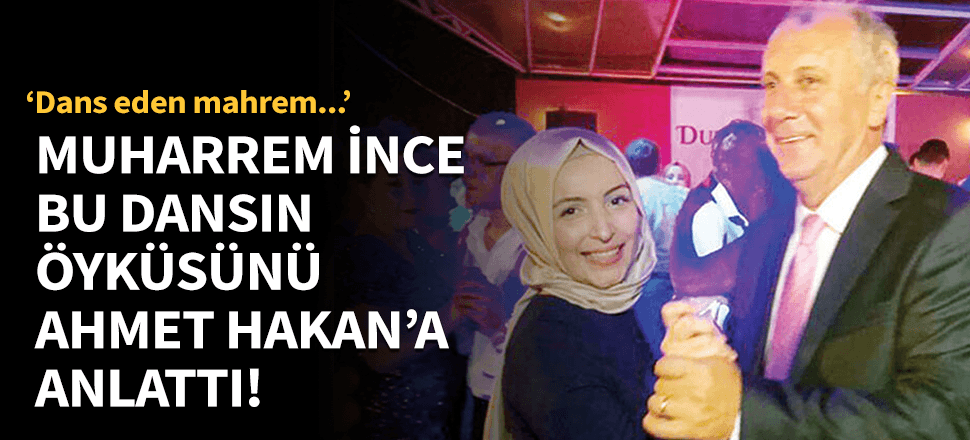 İnce bu fotoğrafın öyküsünü Ahmet Hakan'a anlattı!