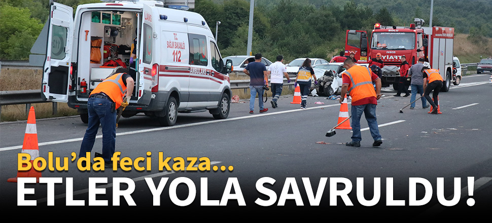 Kurban etleri yola savruldu!