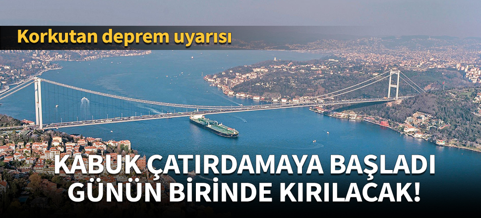 "Kabuk çatırdamaya başladı. Günün birinde kırılacak!"