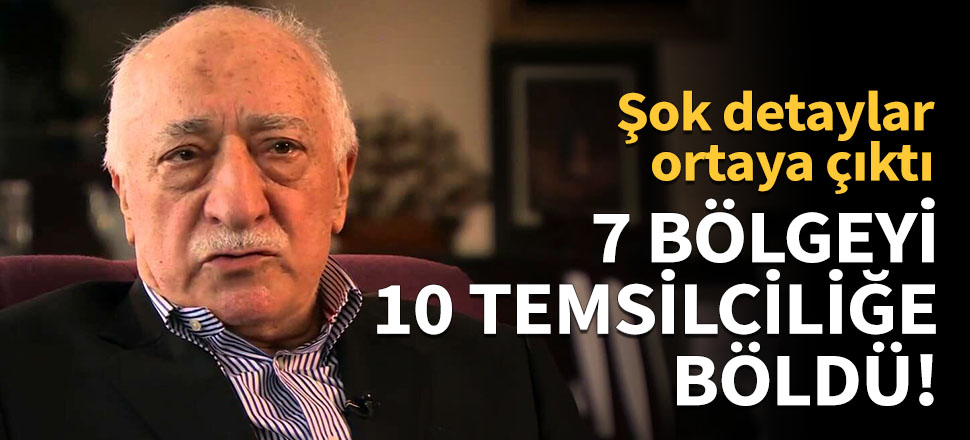 7 bölgeyi 10 temsilciliğe böldü!