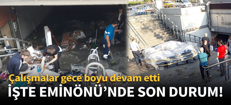 İşte Eminönü'nde son durum!