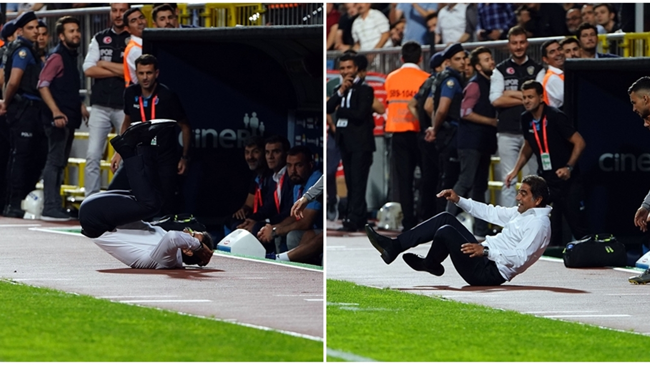 Ünal Karaman'ın zor anları...