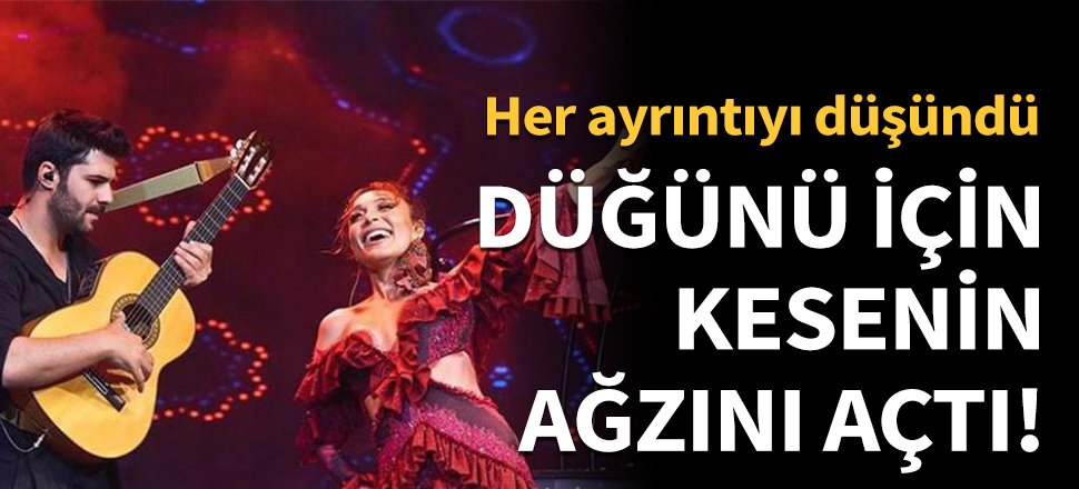 Bonkör gelin hiçbir masraftan kaçınmadı!