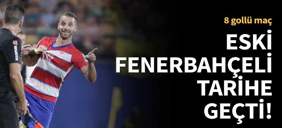 6 farklı takımla gol attı!