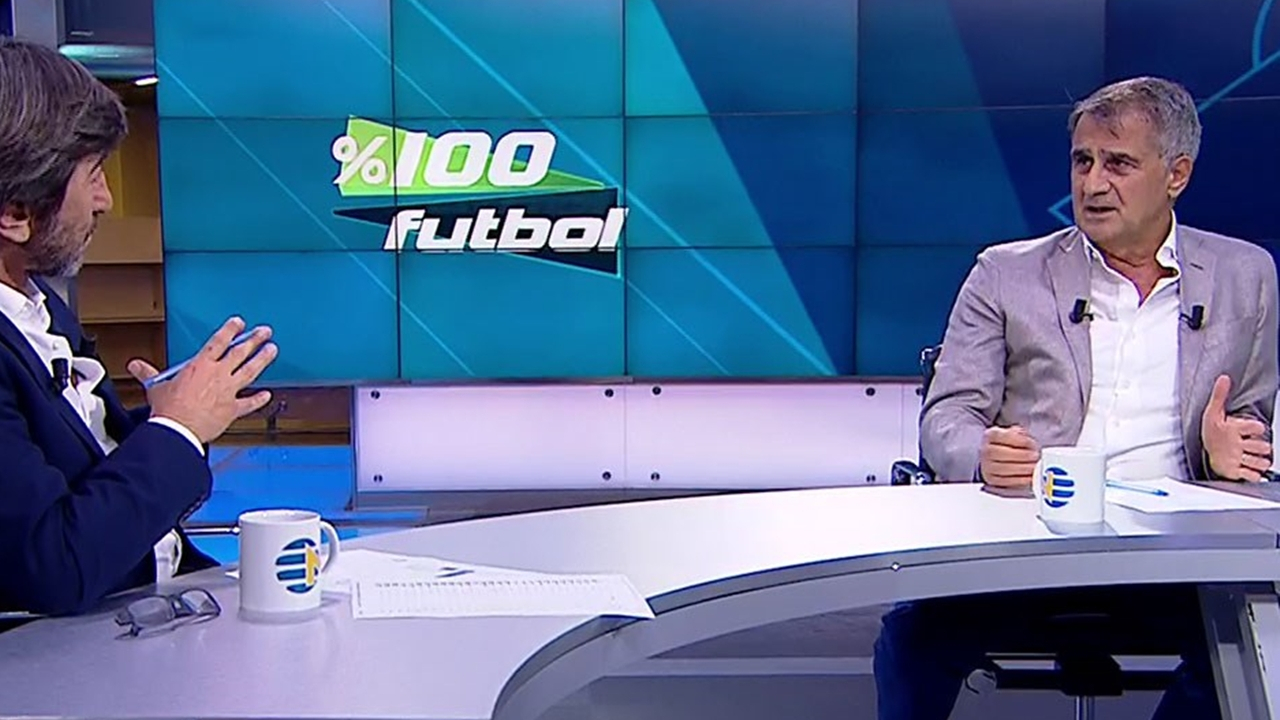 Şenol Güneş, %100 Futbol programında!