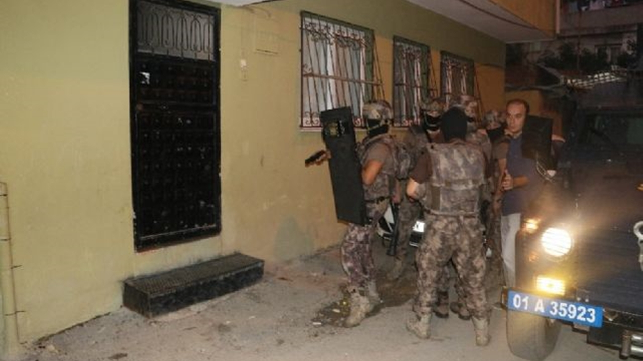 Adana’da PKK/KCK baskını: 23 gözaltı