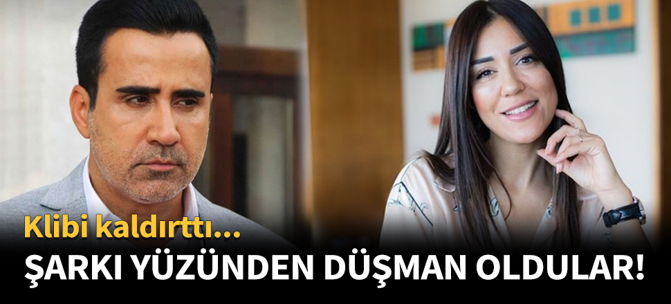 Şarkı yüzünden düşman oldular!