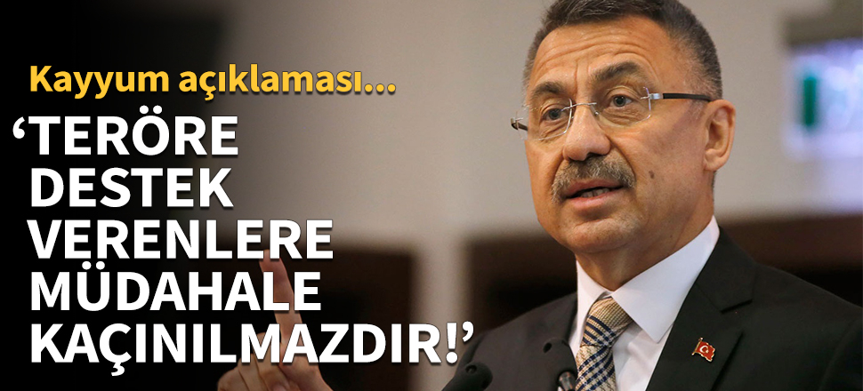 "Teröre destek veren belediyelere müdahale kaçınılmazdır!"