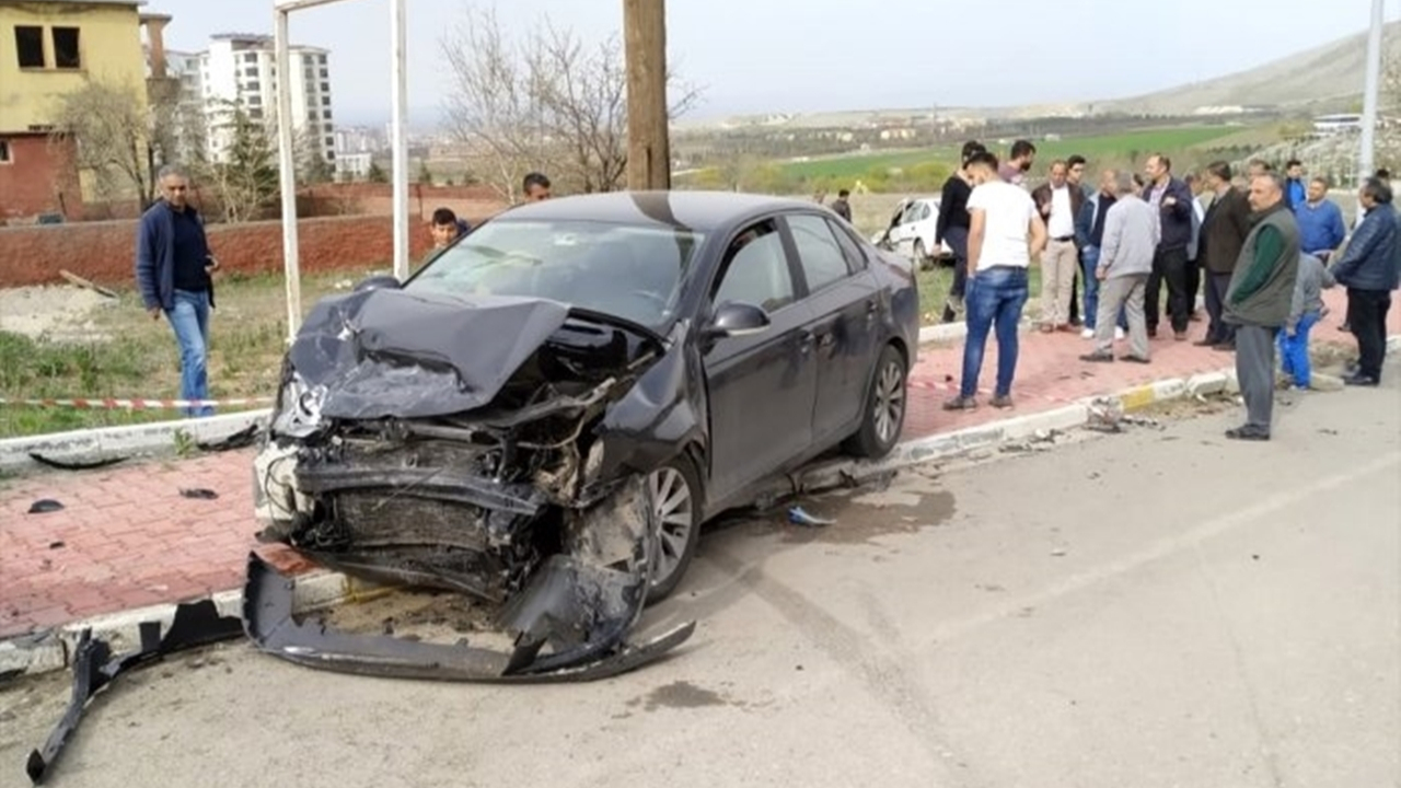 Kahramanmaraş’ta trafik kazası: 3 yaralı