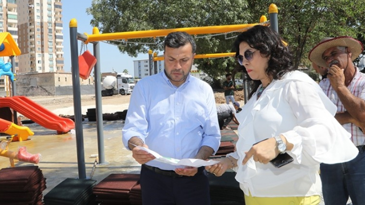 Adana'da Fatih Mehmet Kocaispir: "Yüreğir’de yeşil alanları çoğaltacağız"