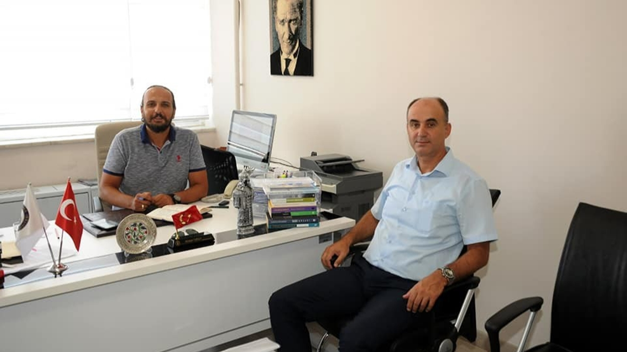 Aydın'da Şehiriçi Kooperatifi Başkanı Okan Yalçın’dan ADÜ’ye ziyaret