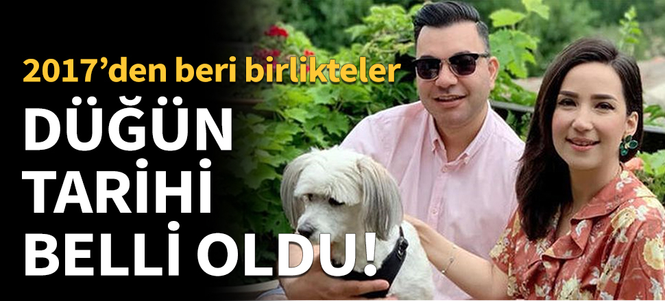 Düğün tarihi belli oldu!