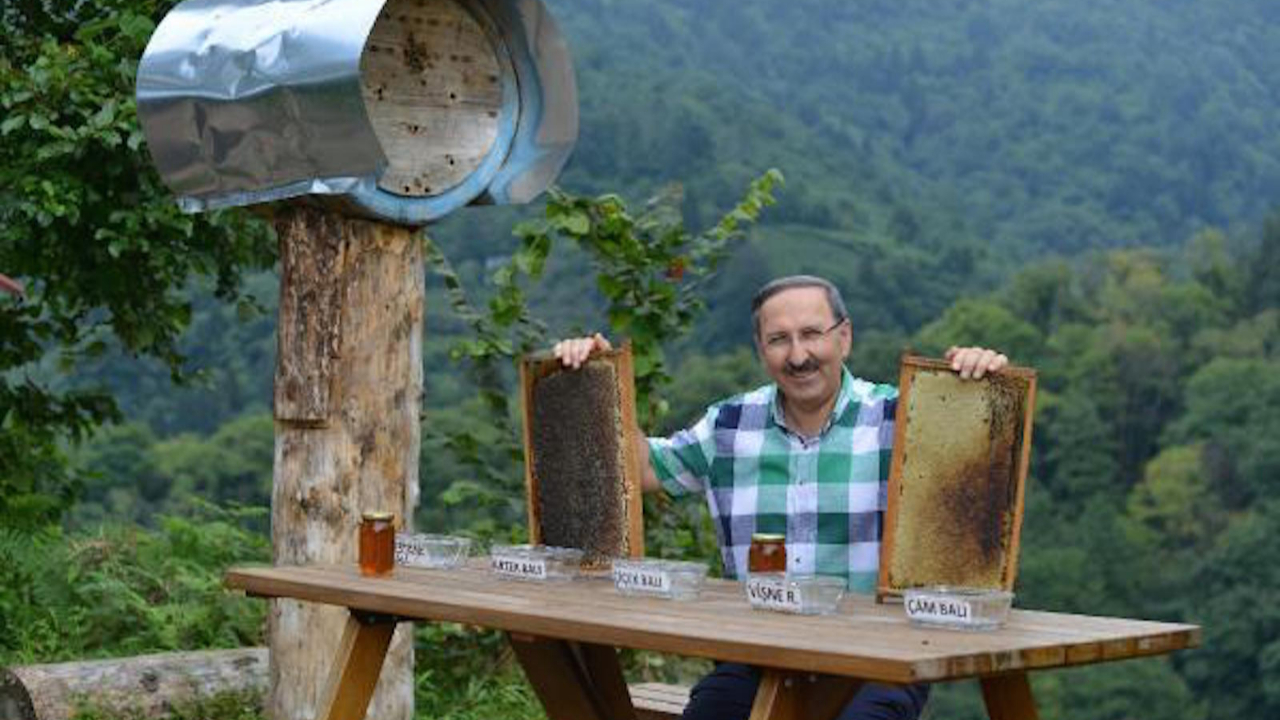 Anzer balının kalitesini ayılara tescil ettirdi!