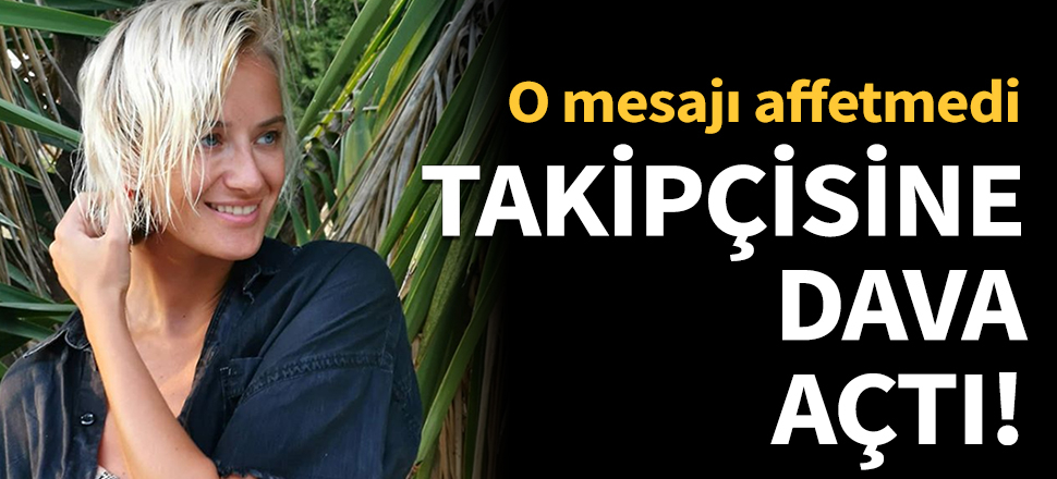 Didem Soydan takipçisine dava açtı!