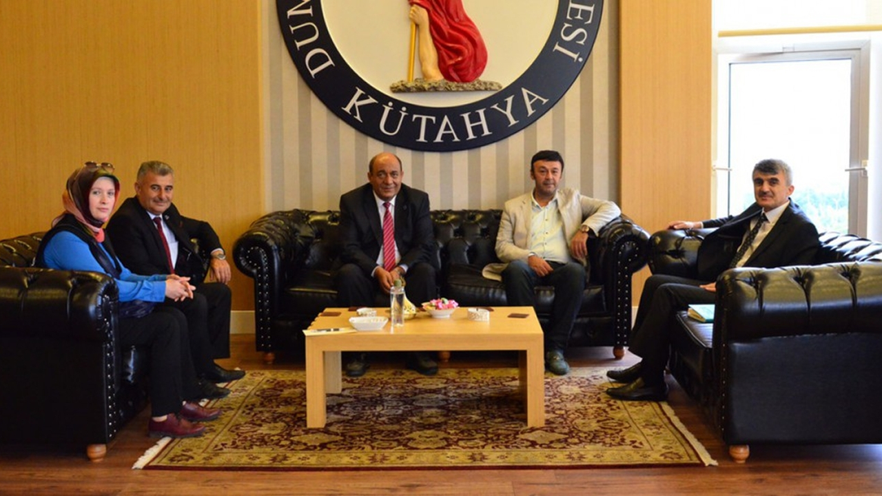 Kütahya'da Rektör Kazım Uysal’a ziyaretler sürüyor