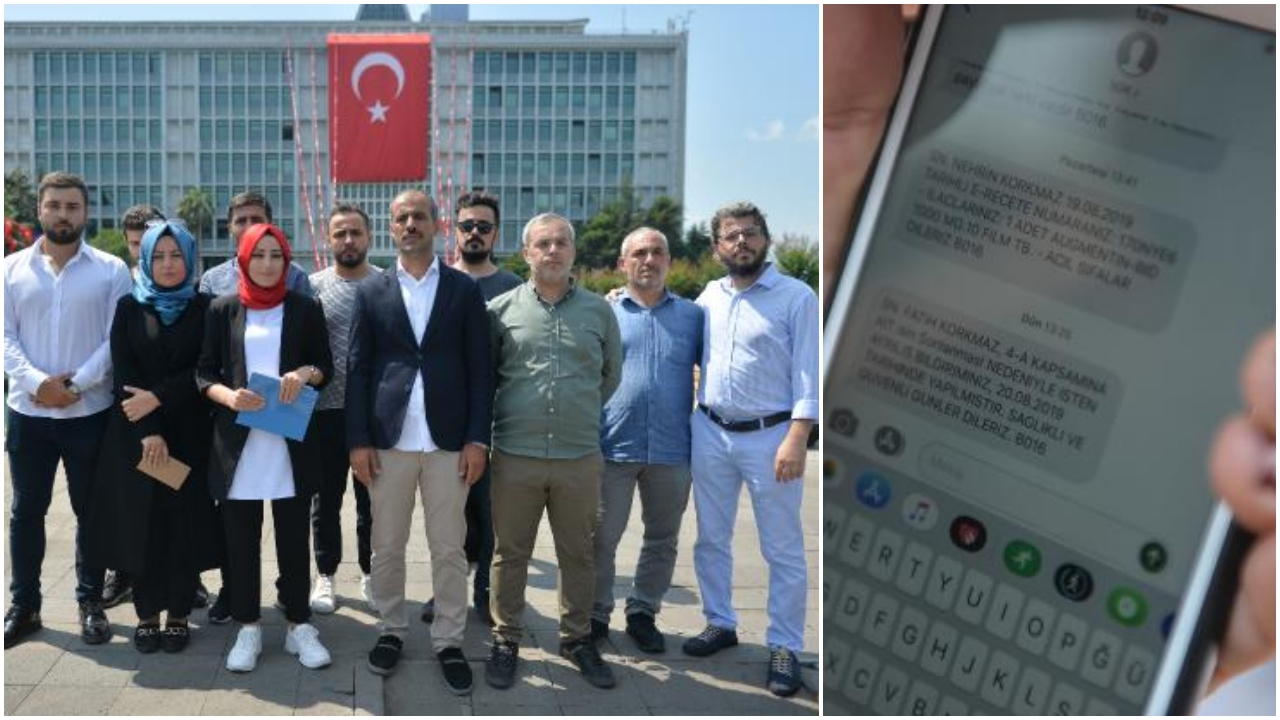 İşsiz kaldıklarını mesajla öğrendiler!