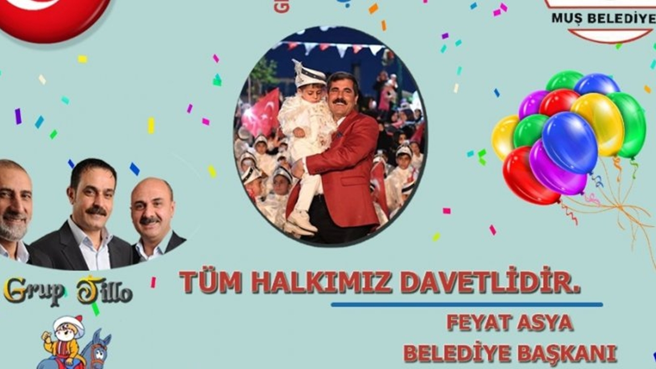Muş'ta Başkan Feyat Asya’dan sünnet şölenine davet