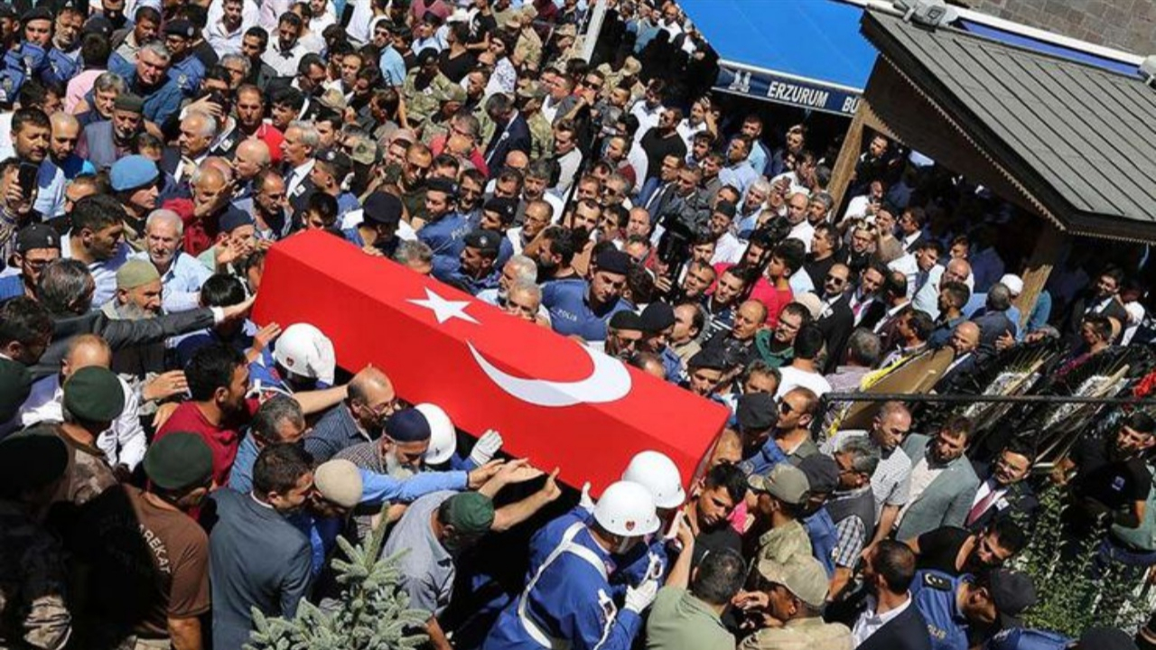 Şehitlerimiz son yolculuğuna uğurlandı!