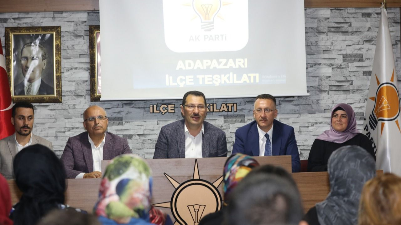 Sakarya'da AK Parti Genel Başkan Yardımcısı Ali İhsan Yavuz: "En önemli makam AK Parti neferi olabilmektir"