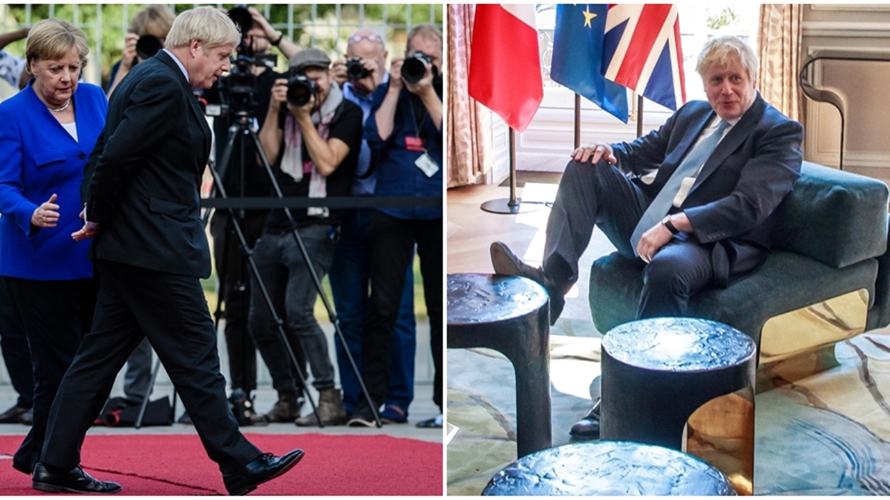 Boris Johnson'dan rahat tavırlar...