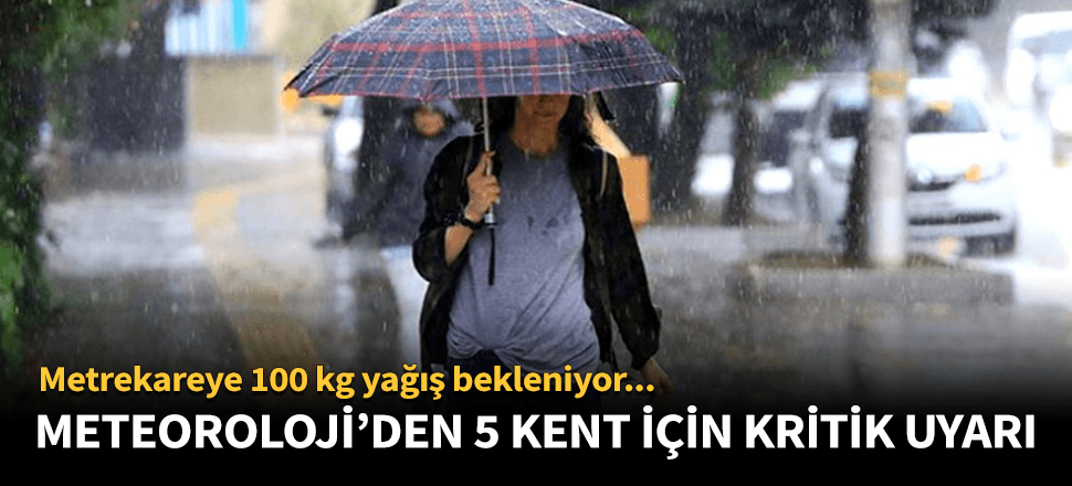 Meteoroloji'den 4 kent için kritik uyarı!
