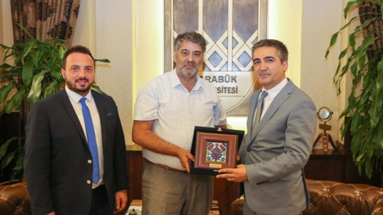 Karabük'te MÜSİAD’dan Rektör Refik Polat’a ziyaret