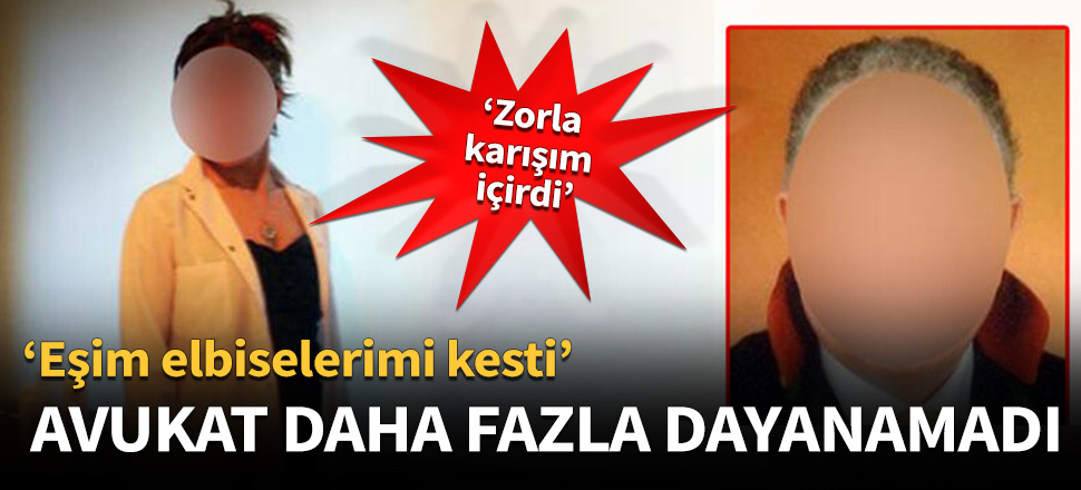 Elbiselerini kesti, karışım içirdi