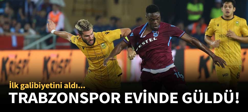 Bordo-mavili ekip, Yeni Malatyaspor'u 2-1 yendi!