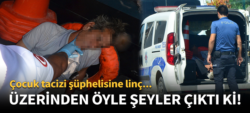 Üzerinden öyle şeyler çıktı ki!