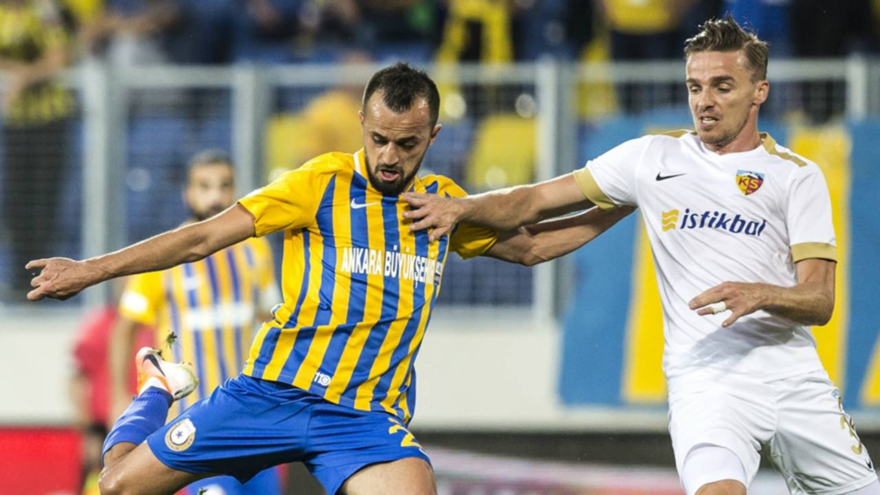 Ankaragücü ile Kayserispor 1'er puan aldı!