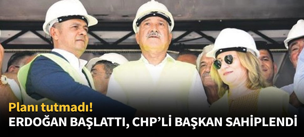 Erdoğan’ın talimatıyla başlayan projeyi sahiplendi