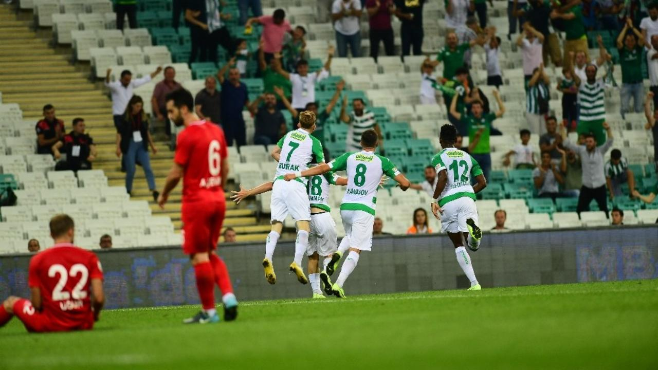 TFF 1. Lig'de Bursaspor, Akhisarspor'u 2-1 yendi!