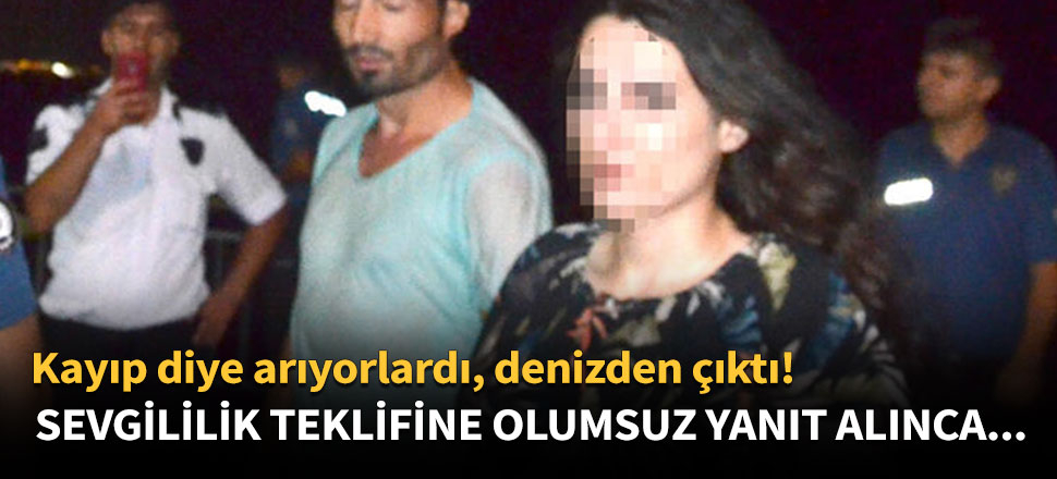Sevgililik teklifine olumsuz yanıt alınca...