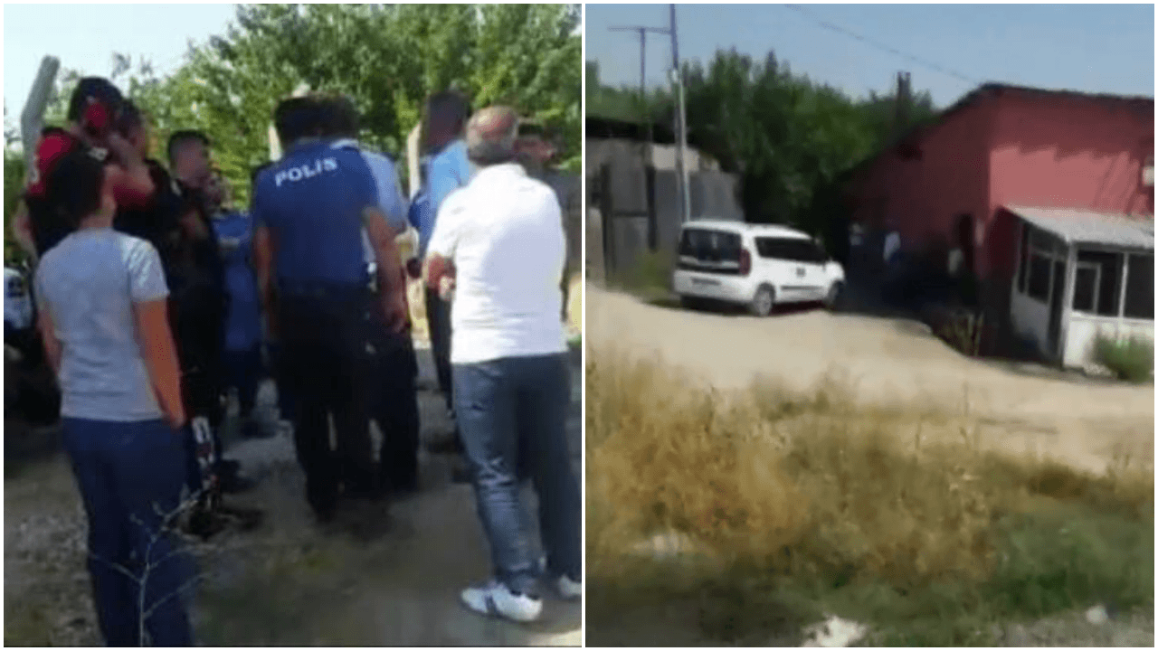Mahalleyi saran koku isyan ettirdi!