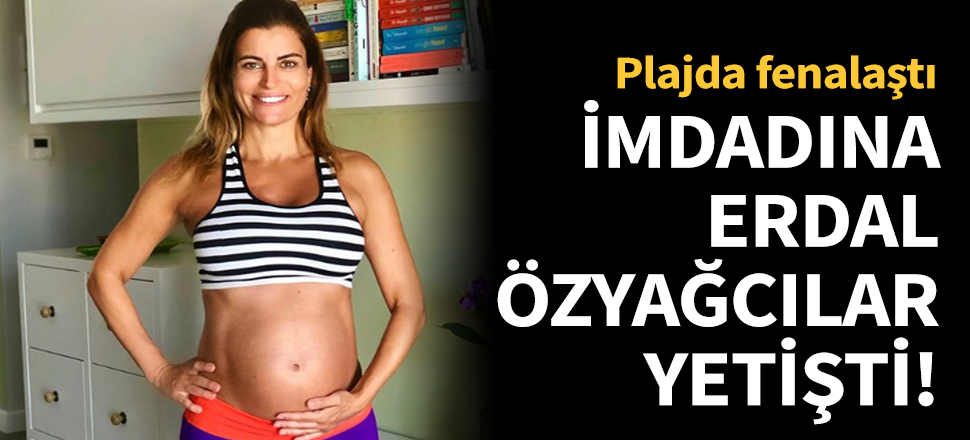 Ece Vahapoğlu'nun imdadına Erdal Özyağcılar yetişti!