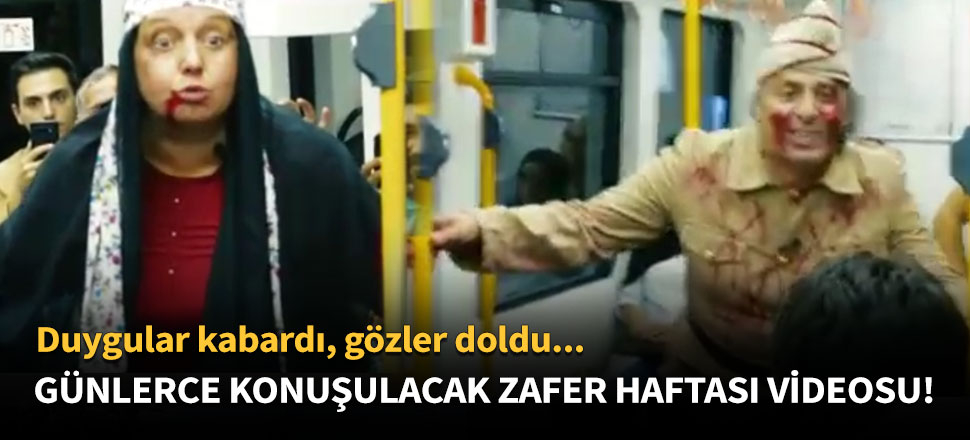 Günlerce konuşulacak Zafer Haftası videosu!