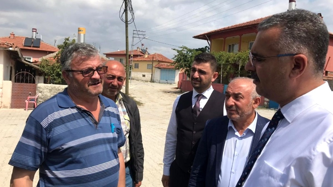 Çorum'da Yusuf Ahlatcı vatandaşlarla bir araya geldi