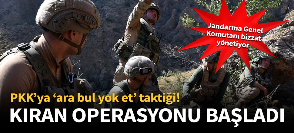 PKK'ya Kıran-2 operasyonu