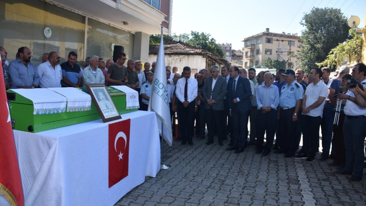 Sinop'ta Eski Başkan Cemal Ekiz için tören düzenlendi