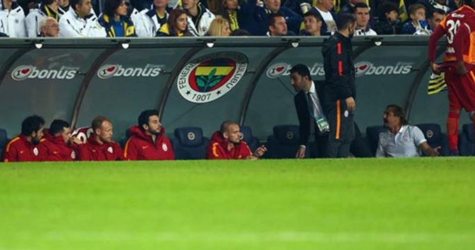 Derbide Galatasaray kulübesinde olay çıktı!