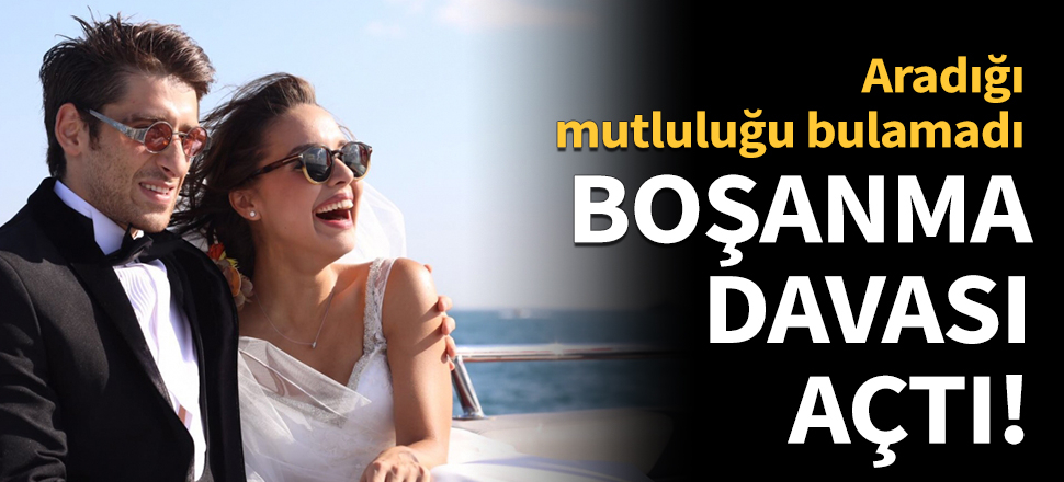Boşanma davası açtı!