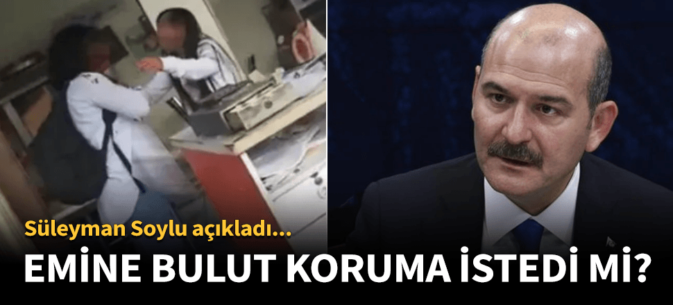 Bakan Soylu'dan Emine Bulut açıklaması!