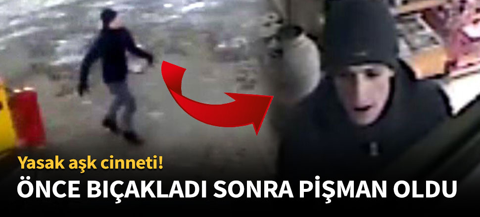 Yasak aşk cinneti! Önce yaraladı sonra pişman oldu