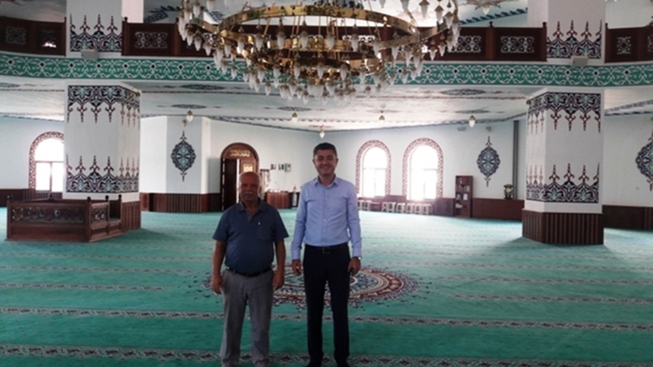 Aydın'da Kaymakam Ediz Sürücü, Merkez Camisi’ni ziyaret etti
