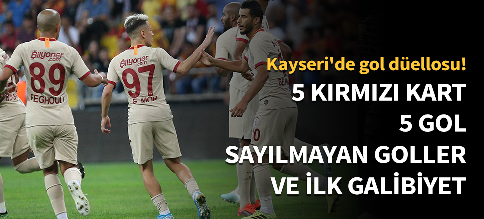 Kayserispor 2-3 Galatasaray