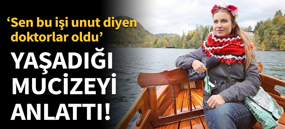 Ünlü sunucu yaşadığı mucizeyi anlattı!