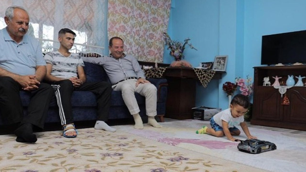 Edirne'de Jandarma Uzman Çavuş Sercan Uğurlu’ya geçmiş olsun ziyareti