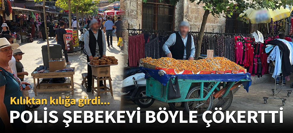 Polis şebekeyi böyle çökertti!
